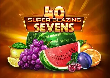 40 Super Blazing Sevens (gameart) bij Wildies Casino NL